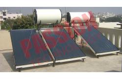 China High Powered Flat Plate Solar Water Heater 150 Liter Long Service Life supplier