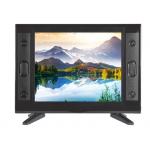 19 Inch LCD LED Small Size TV Panel DC 12V Black Cabinet With Wifi for sale