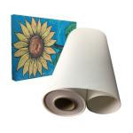 Waterproof Pigment And Dye Ink PolyCotton Roll Matt Inkjet Printing Canvas 420gsm