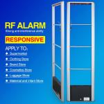 EAS anti-theft alarm system acrylic 58KHz AM antenna security system door for sale