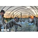 Anti Rust Concertina Wire Livestock Fence Panels for sale
