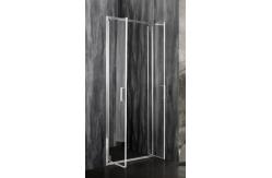 China Elegant Shower Door With Chromed Profile For Contemporary Bathrooms supplier