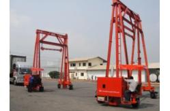 China Fast Moving Different Scenes Wheeled Mobile Gantry Cranes For Various Construction supplier