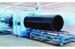 China Carbon Spiral Reinforcing Plastic Pipe Extrusion Line , Pe Pipe Machine supplier