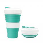19.5oz Collapsible Silicone Reusable Coffee Cup for sale