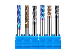 China Solid Tungsten Cnc Carbide End Mill 60 Hrc Metal 3 4 Flute 20mm supplier
