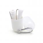 FDA Silicone Kitchen Product Collapsible Silicone Drinking Straw
