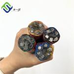 16mm UV Stabilized Reinforced Combination Rope Polyester Material For Playground for sale