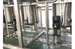 China Motor Drive 19L Bottled Water Filling Line With PLC Control System supplier