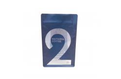 China 1oz Doypack Coffee Packaging Pouch Flat Bottom Coffee Bags With Valve supplier