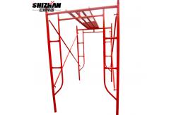 China A Frame Building Aluminium Mobile Scaffold Horizontal Pipe 1000kg supplier