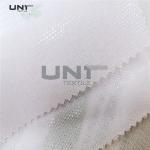 Cotton Cap Woven Fusible Interlining Hard LDPE Glue For Hats