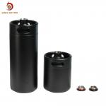 Carbonated Stainless Steel Beer Keg Food Grade Stainless Steel 4 Liter Mini Slim for sale