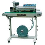DBF-1000 puffed food air-filling sealing machine/band sealer for sale