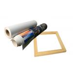 Wide Format Inkjet Matte Poly Cotton Canvas Roll For Pigment Dye Ink Printing for sale