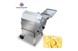 China SS Potato Vegetable Dicer Machine Customizable Thickness Reciprocating Speed supplier