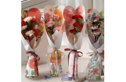 China Flower wrapping paper, summer flower language kraft paper supplier