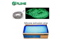 China Custom Extruded Silicone Rubber Material supplier