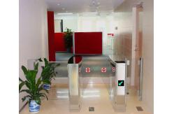 China RFID Reader Security Full Auto Entrance Turnstiles High Speed Gate Systems Barcode Control supplier