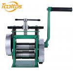 Tooltos Manual Tablet Press Jewelry Rolling Mill Machine 3 Roller Bending Machine for sale