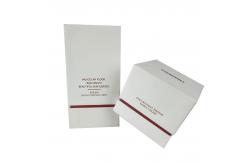 China White Classical Perfume Packaging Box With Cardboard Holder supplier
