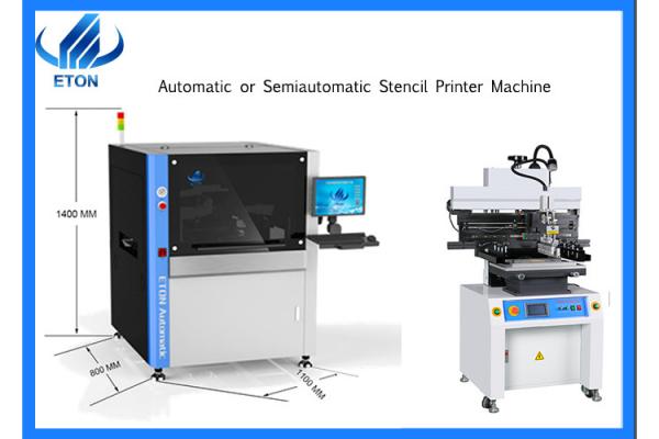 Smt Line Semi Automatic Stencil Printer 6 Zones SIRA PCB Stencil Printer Machine