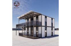 China Expandable Flat Pack Folding House Container Homes Double Layer supplier
