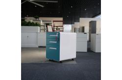 China Round Edge Under Desk  cold rolled Steel Mobile Pedestals supplier