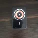 2022 Tecnologia Tech New Releases Product Transparent Magnetic Wireless Car Charger For Iphone for sale