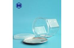 China Airtight Leak Proof PET Easy Open Cans Plastic With Easy Open End supplier