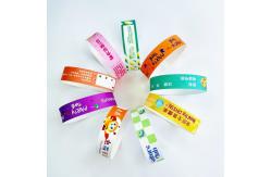 China Bar Coding and Heat Resistant Event Wristbands for Accurate Identification supplier