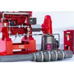 Heat Exchanger Vertical Turbine Fire Pump For National Grain Storages for sale