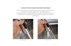 China Cupc Ceramic Disc Cartridge Single Lever Kitchen Faucet With Pull Out Spray supplier