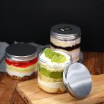 Clear PET Plastic Ice Cream Packaging Container With Lids for sale