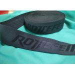 Custom Nylon Spandex Embossed Underwear Jacquard Non Elastic Cord Waistband