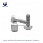 Square MB 11.5KN Galvanized Bolts And Nuts for sale
