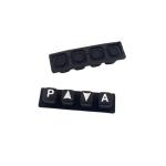 Screen Printed Silicone Rubber Customized Buttons Durable Customized With Molds
