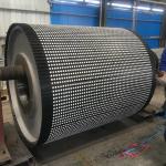 Conveyor Drum Ceramic Bend Pulley Lagging Rubber Sheet for sale