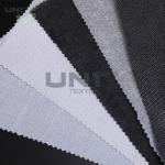 Plain Textile Curtain Woven Interlining Resin Interlining Fabric for sale