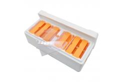 China High Strength EPS Double Nuc Boxes Polystyrene Two Bee Queen Rearing Mating Nucs supplier