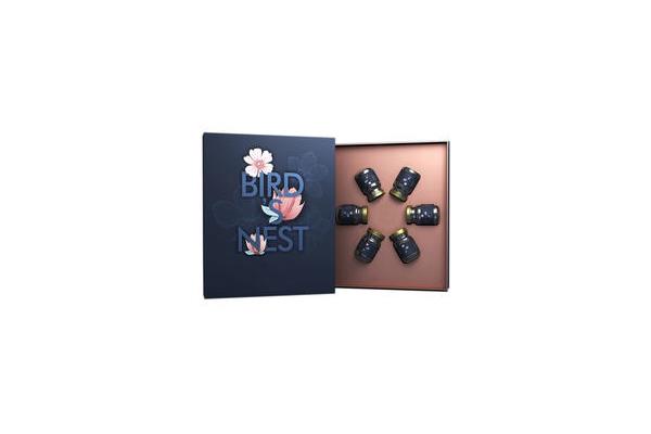 Bird Nest Gift Paper Packaging Rigid Cardboard Product Box Matte Lamination