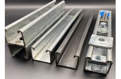 China ASTM Strut C Channel 41x41 HDG Hot Dip Galvanized Unistrut OEM supplier