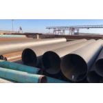 Project Structure ASTM A53 GR B LSAW Steel Pipe Round Shaped