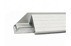China 6061 T6 L Shape Aluminum Curtain Wall Profile Solar Panel Cell Frame Profile supplier