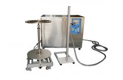 China IPX6 Strong Spray Test Machine PLC Control Stainless Steel 12.5mm Waterproof Tester supplier