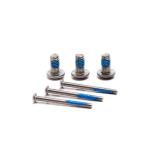 Customized Stainless steel nylon patch screw locking screw Nylon Patch / Thread Locking / Anti Loosing Screws for sale