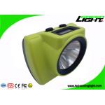 Underground Hard Rock Cordless Mining Cap Lamps , Miners Hard Hat Lamp For Tunneling for sale