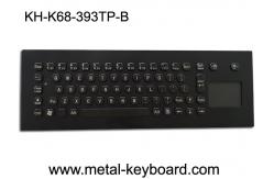 China FCC Stainless Steel Computer Keyboard 5VDC With Touchpad Mouse supplier