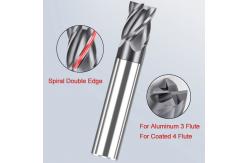 China Carbide Tungsten Steel Milling Cutter 3 Flute Aluminum CNC Machining Milling Tools supplier