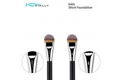 China 1 Pcs Black Handle Foundation Luxury Makeup Brushes supplier